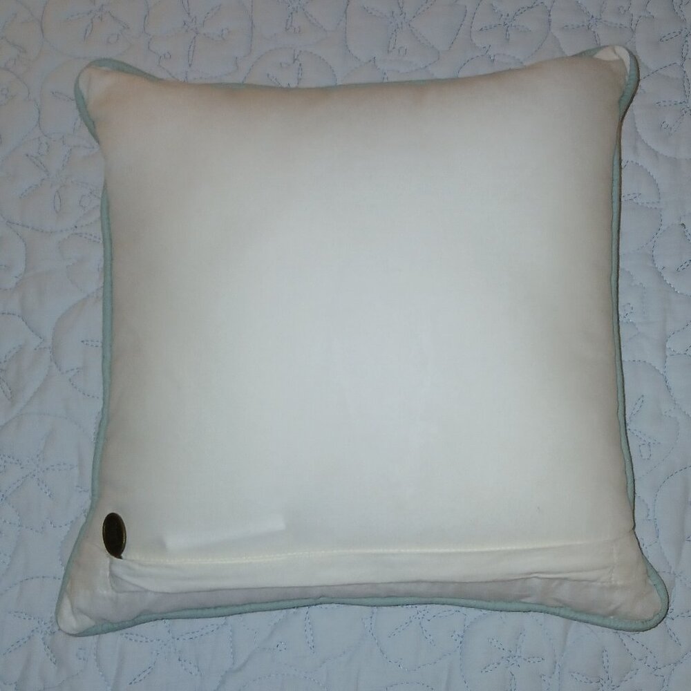 Pier 1 Beaded & Embroidered Floral Accent Pillow - 14 inches - Picture 2 of 10